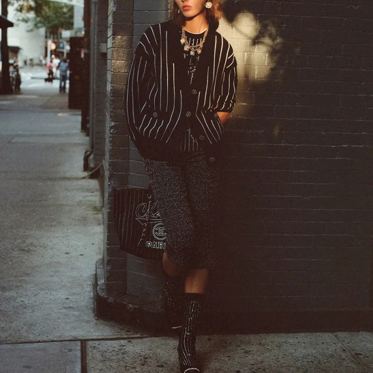 CHANEL Knitwear Women's Black