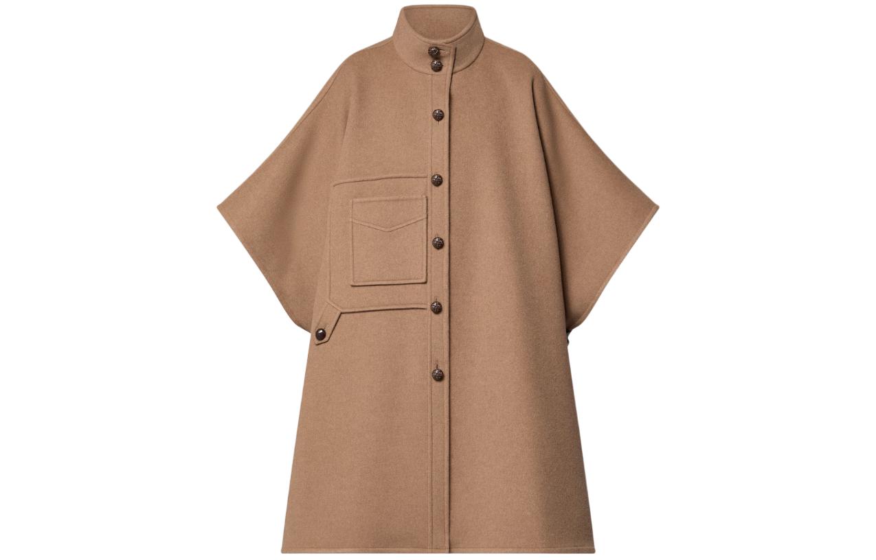 LOUIS VUITTON Coats Women's Khaki