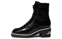 CHANEL Ankle Boots 4.5cm Women's Black