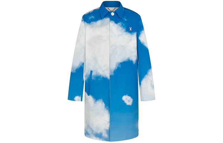 LOUIS VUITTON New Quarterly Products Of LV Coats Men's Blue