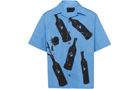 PRADA Graphic Printed Buttoned Shirt