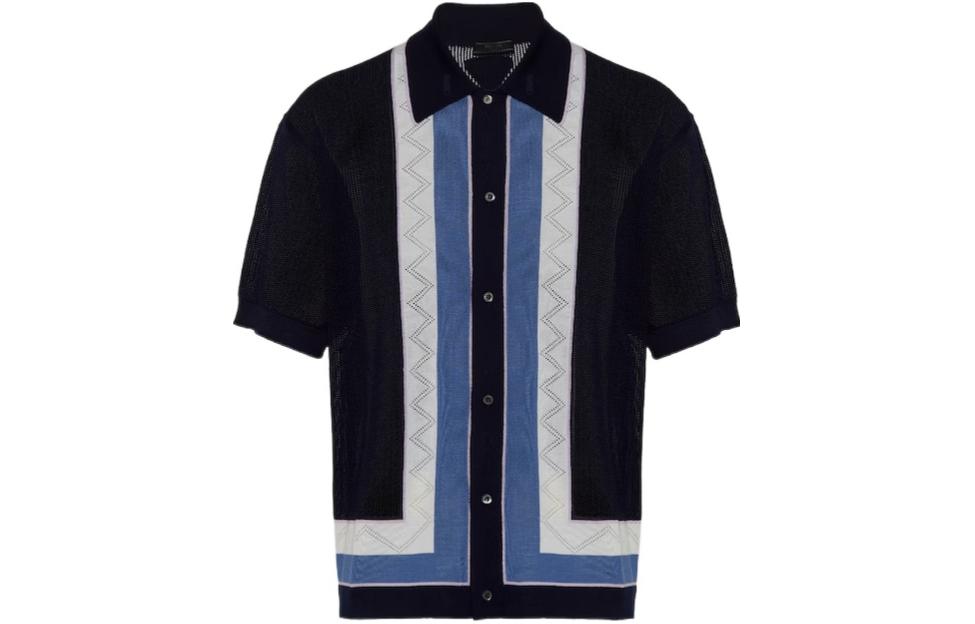 PRADA SS24 Cashmere Sweater Men's Black