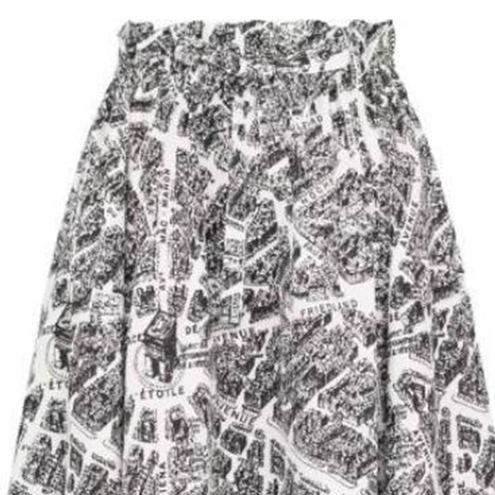 DIOR Casual Long Skirts Women's Black