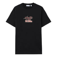 Off-White x c/o AC Milan Slim T-Shirt 'Black Red' 44MAA027G25J00N125