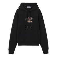 Off-White x c/o AC Milan Arrow Hoodie 'Black Red' 44MBB12NG25F001125