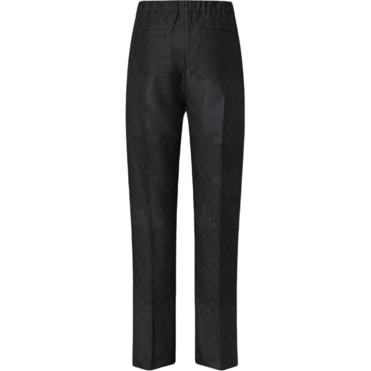 LOUIS VUITTON Silk And Wool Blend Drawstring Pants