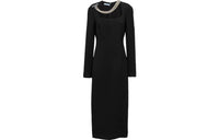 PRADA Long-Sleeved Dresses Women's Black