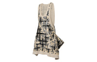 LOUIS VUITTON New Quarterly Products Of LV Sleeveless Dresses Women's Ivory White