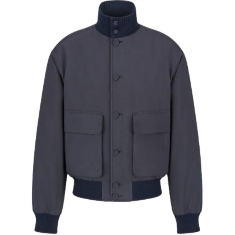 DIOR Buttoned High Neck Jacket