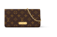 LOUIS VUITTON Wallet On Chain Lily