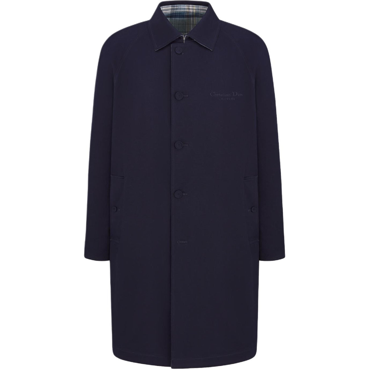 DIOR Christian DIOR Couture Embroidered Single Breasted Coat