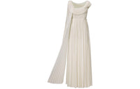 DIOR Sleeveless Dress Women's Light Brown