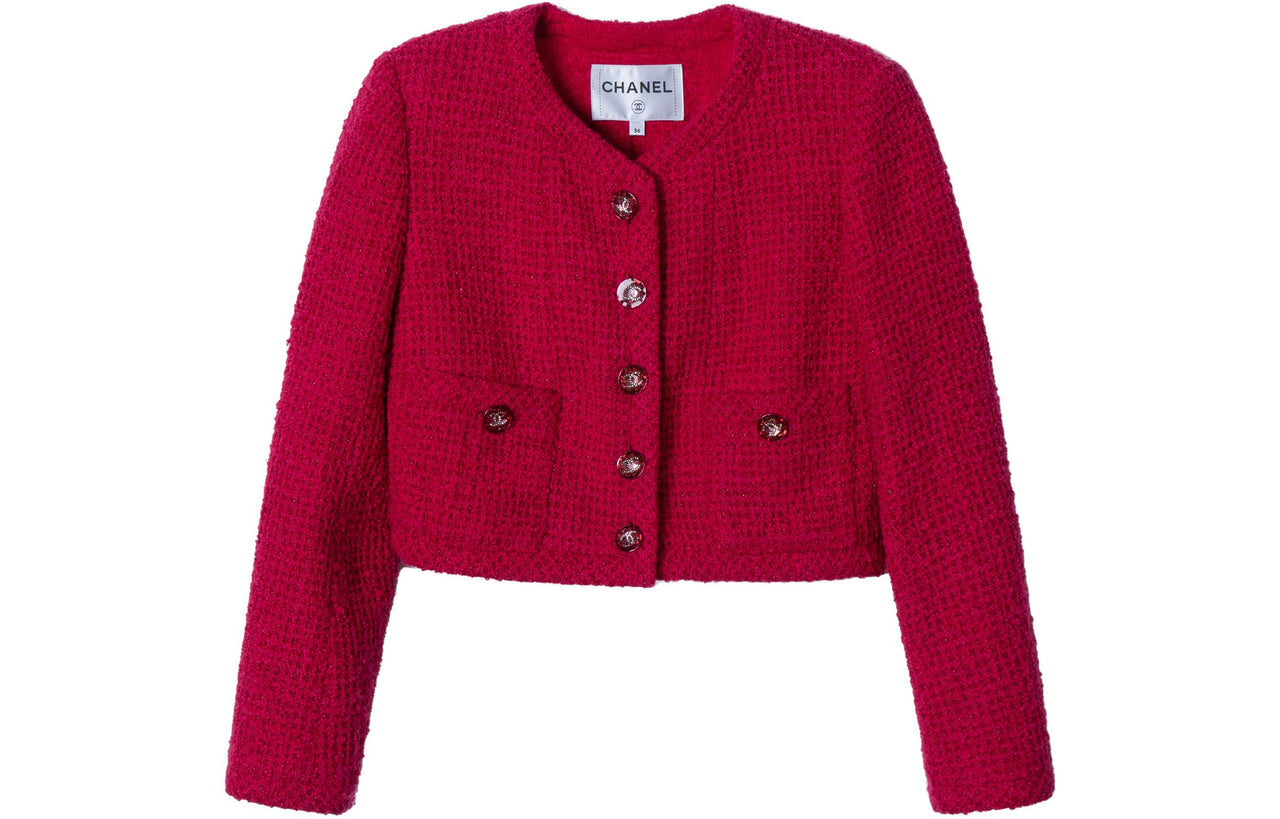 CHANEL 24 New Spring And Summer Arrivals Jackets Coats Women's Red