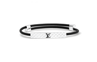 LOUIS VUITTON Metal Bangles Men's Black