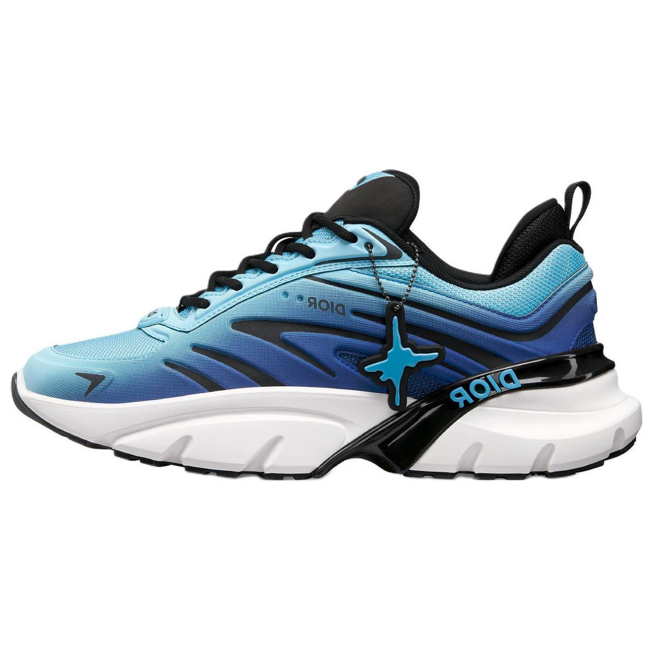 DIOR AND LEWIS HAMILTON B44 Blade Low Top Casual Shoes Men's Blue Limited Edition Numbered Edition