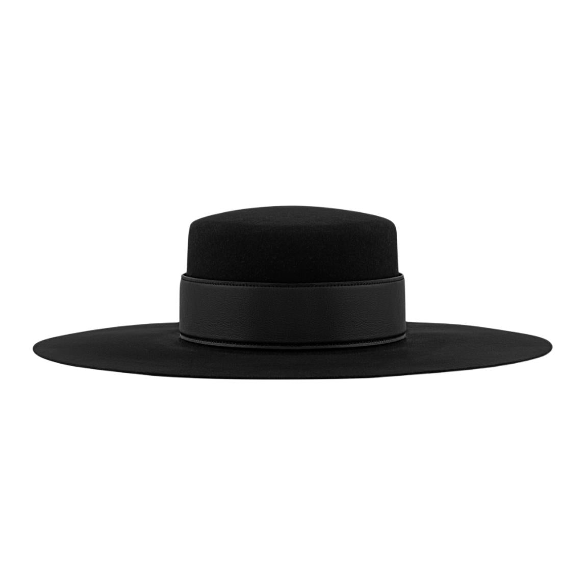 LOUIS VUITTON Felt Boxy Hat
