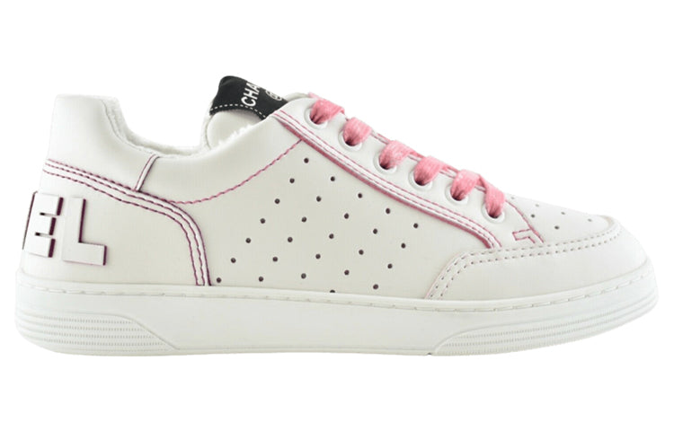CHANEL Sneaker 'White Pink' Women's