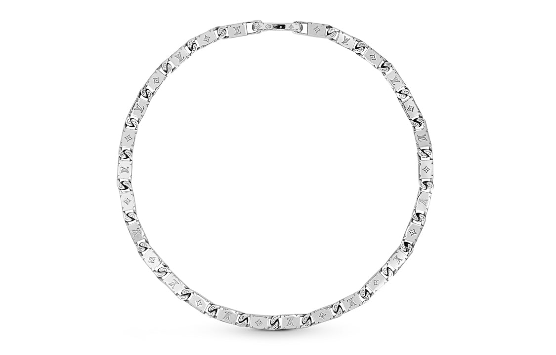 LOUIS VUITTON Monogram Tied Up Necklace