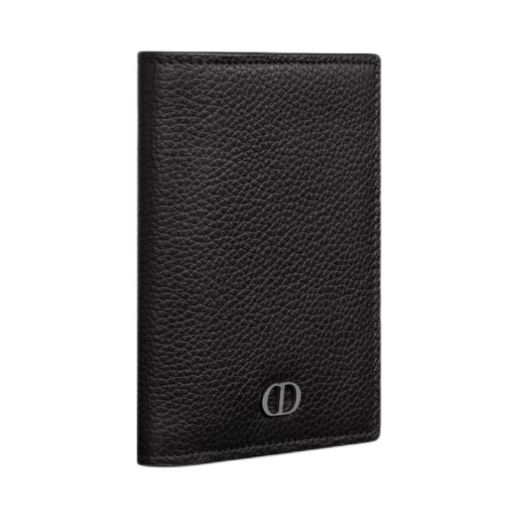 DIOR Calfskin Card Holder Regular Men's Black