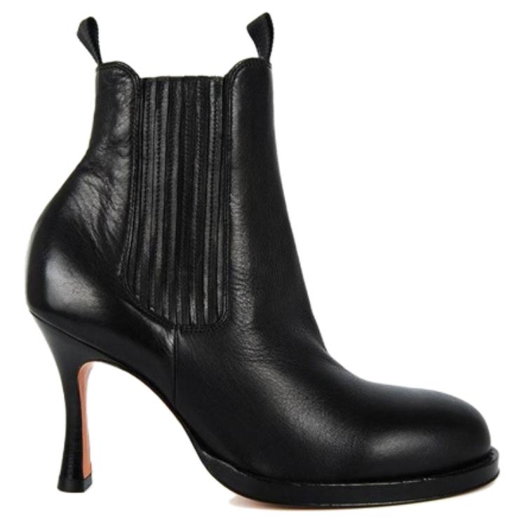 CELINE Ankle Boots Women's Black