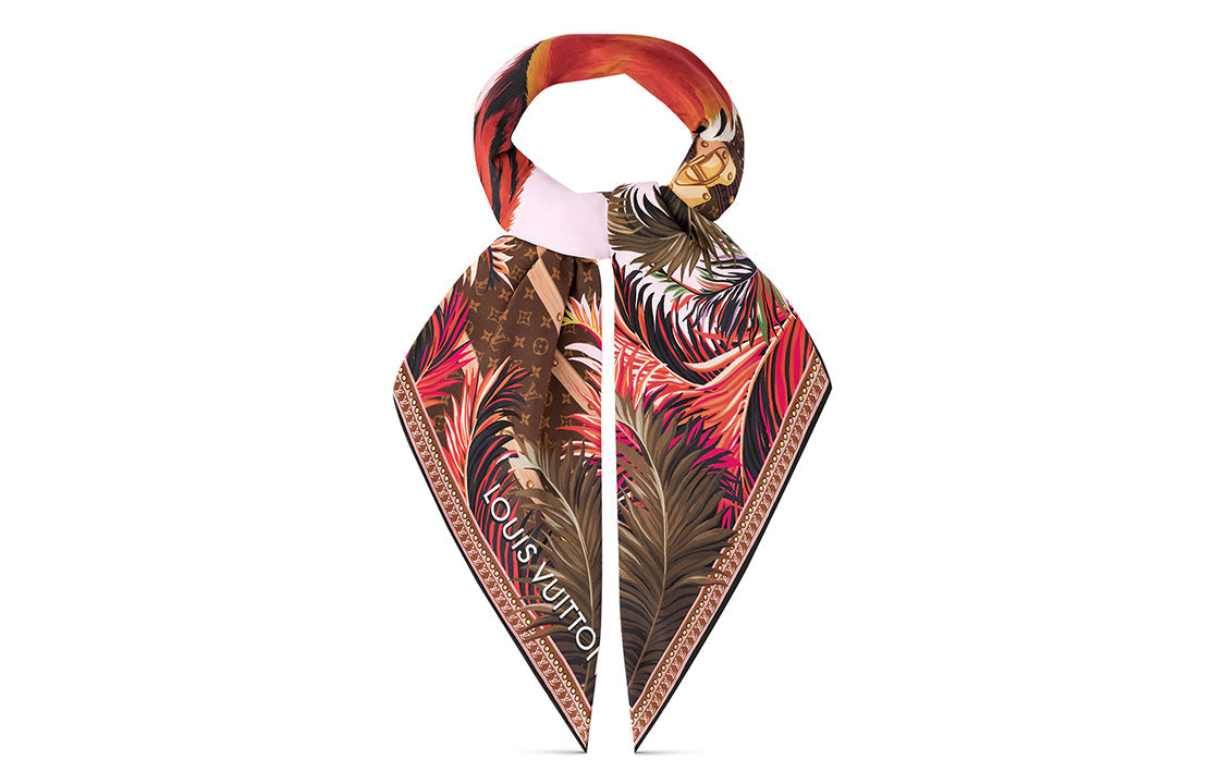 LOUIS VUITTON Silk Scarves Unisex