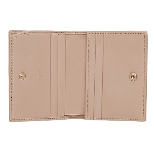 (WMNS) Gucci 26 GG Marmont Short Wallet 'Pink Beige' 466492-AAFAX-5753
