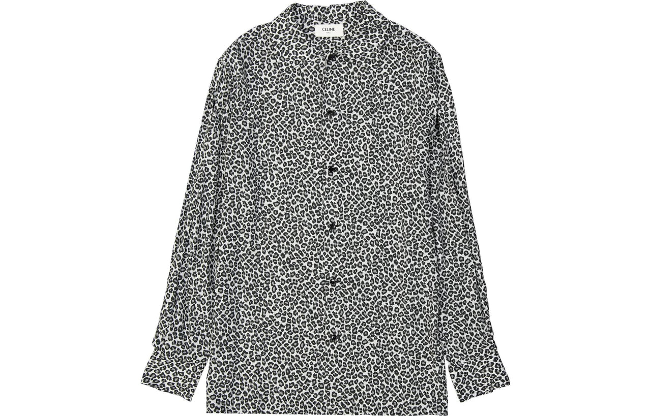 CELINE Shirts Men Black White
