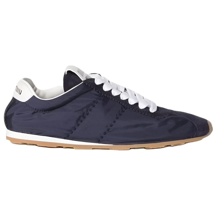 MIU MIU Plume Low Top Casual Shoes Women's Blue