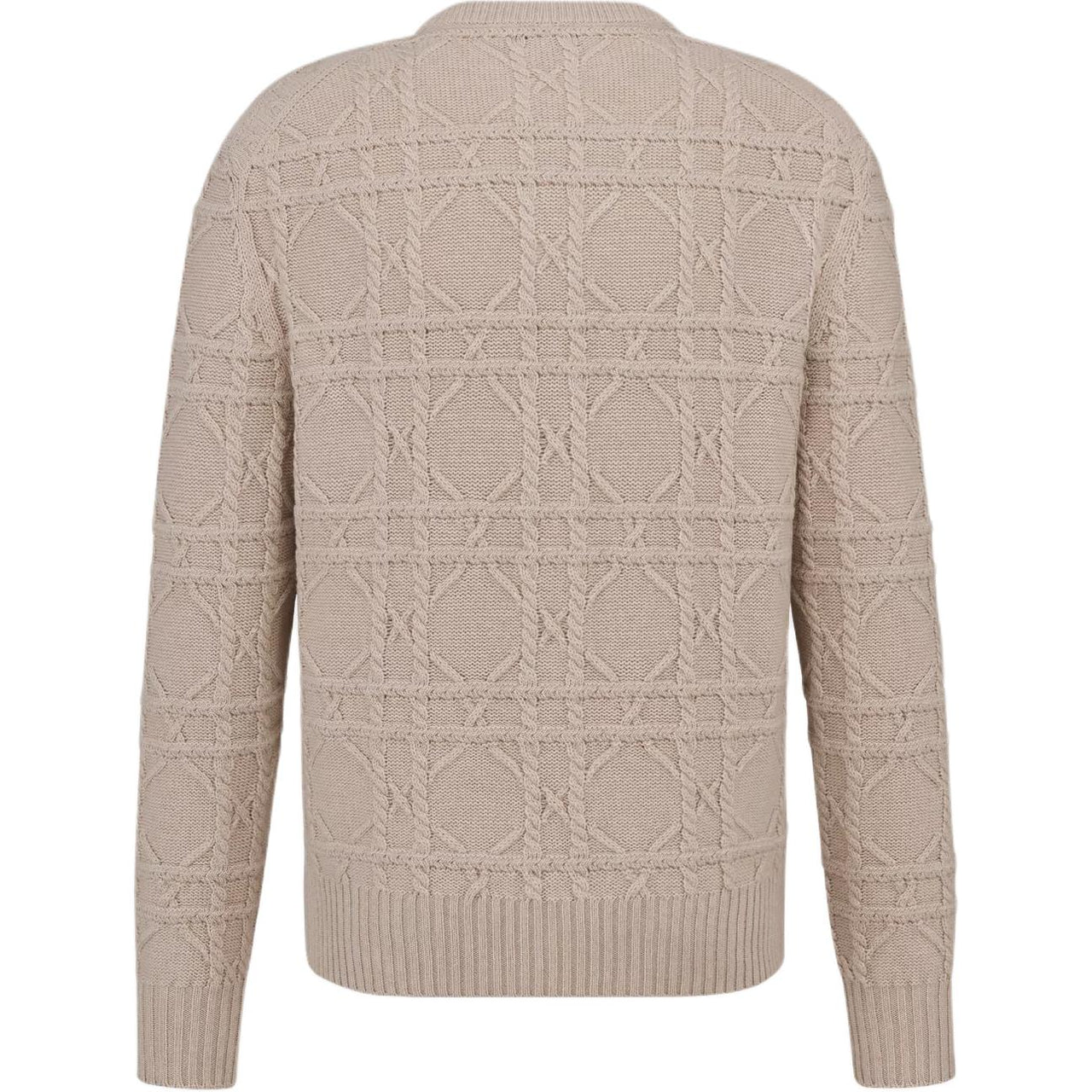 DIOR Icon FW24 Cashmere Sweater Men's Beige