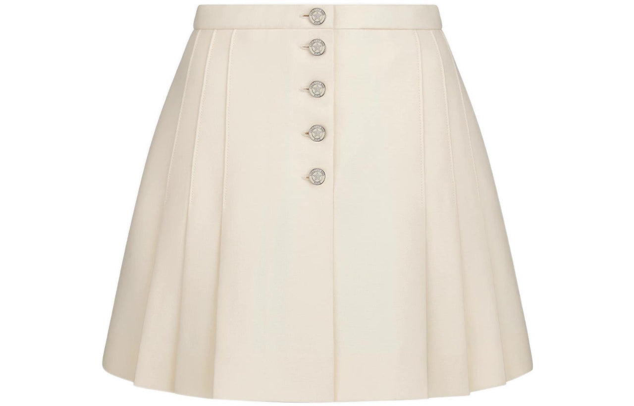 DIOR Quarterly New Products Casual Short Skirts Women's Ecru