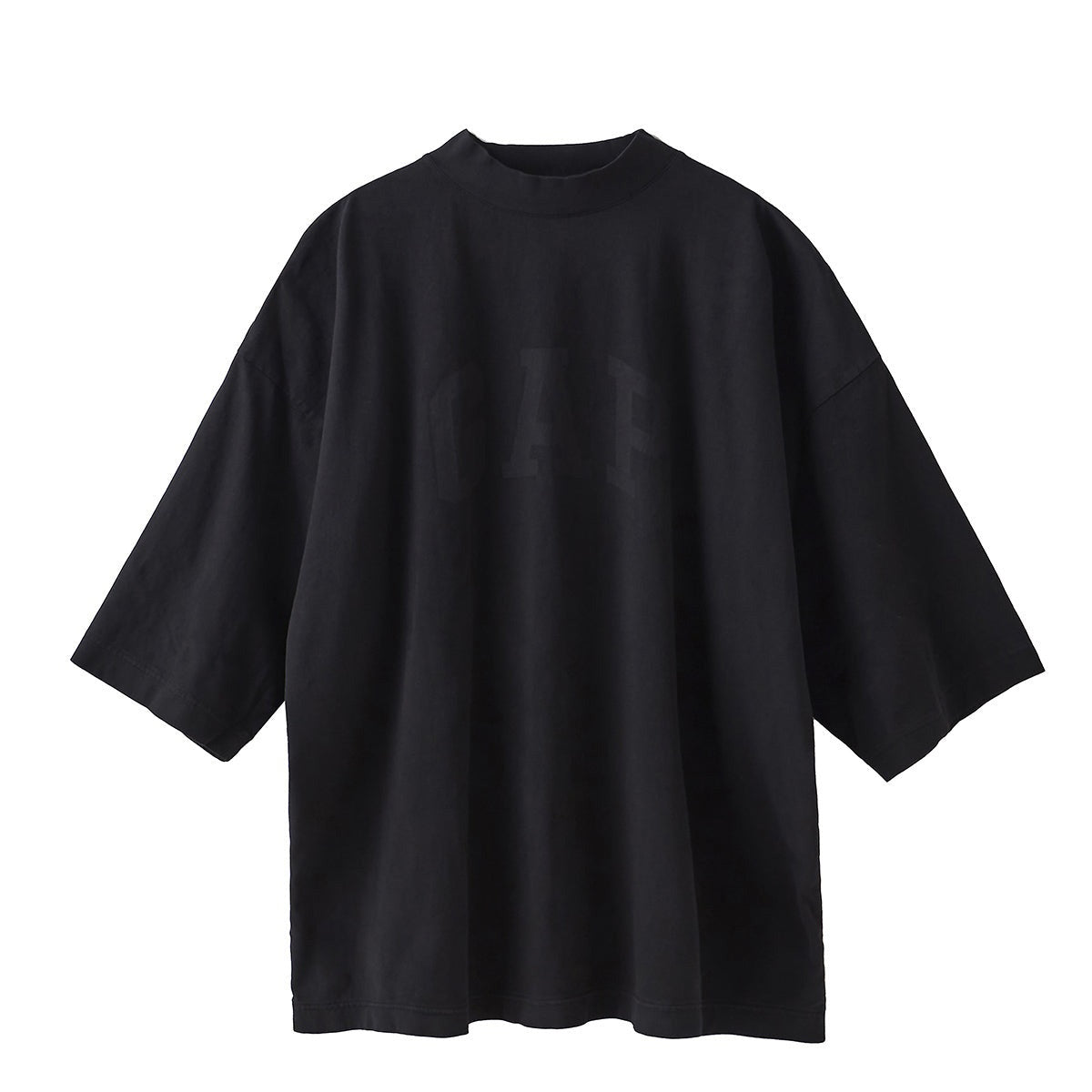 Yeezy Gap Engineered by Balenciaga SS22 Dove 3/4 Sleeve T-Shirt 'Black' 471286-02