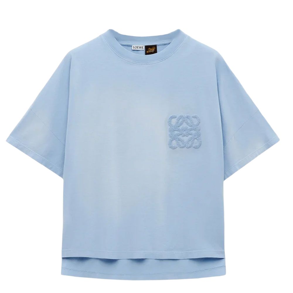 LOEWE Anagram T Shirt 'Sky Blue'