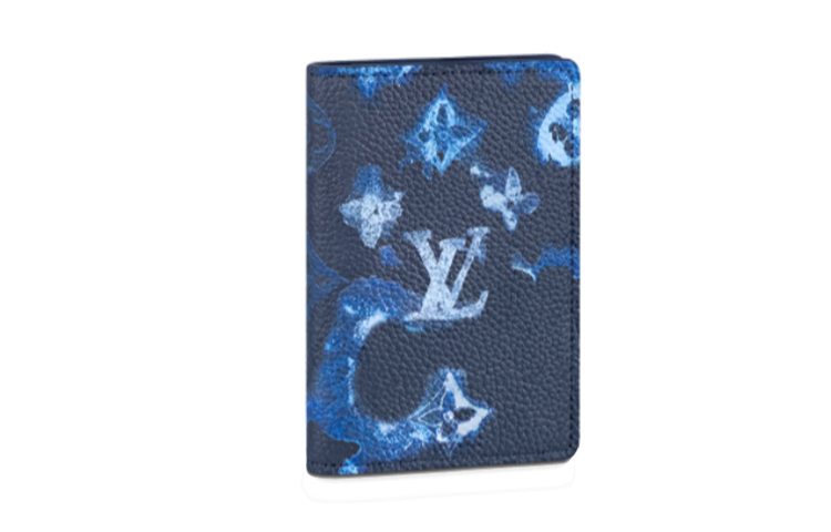 LOUIS VUITTON Pocket Organizer Ink Watercolor