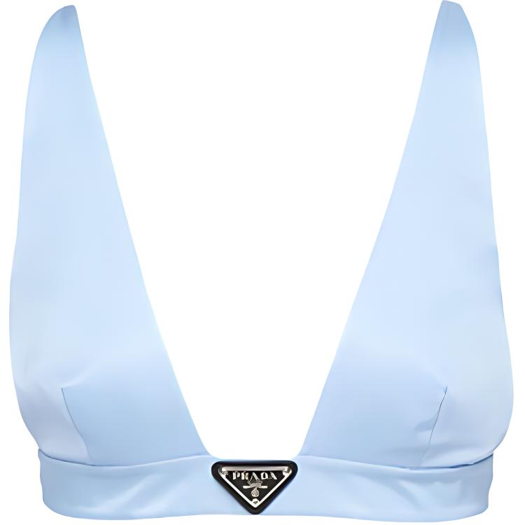 PRADA Re Nylon Top Celeste Blue