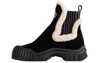 LOUIS VUITTON Ankle Boots Women's Black