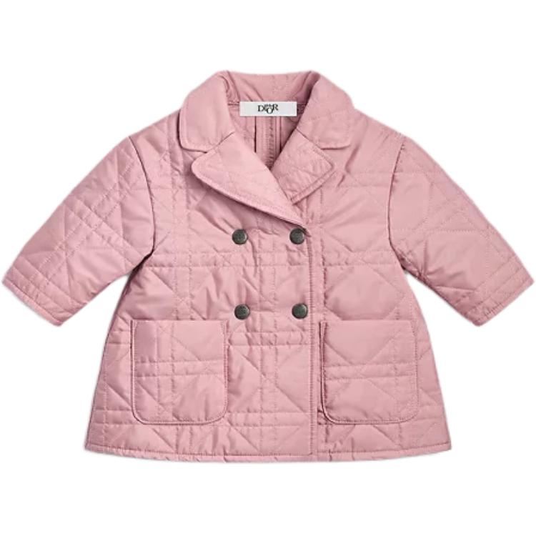DIOR Puffer Jacket Pink Infant And Toddler