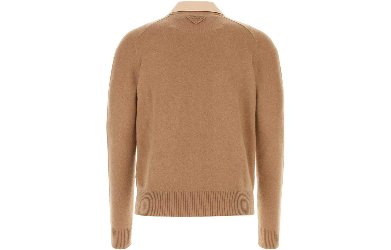 PRADA Buttoned Layered Cardigan