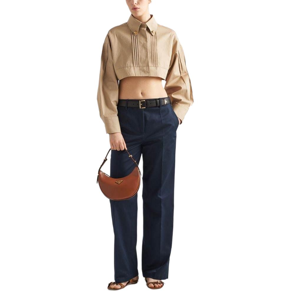 PRADA Cropped Cotton Jacket