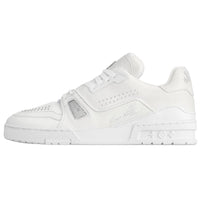 LOUIS VUITTON Trainer 2025 Spring Men's Collection Low-Top Skateboard Shoes Men's White
