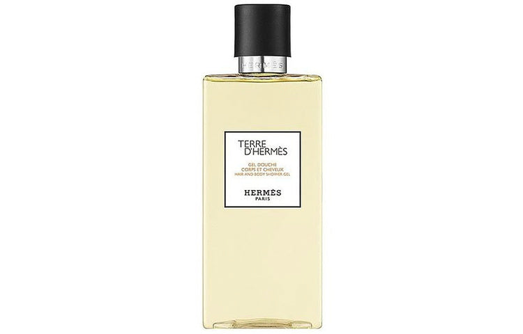HERMES Big Earth Men Dual Effect 2 in 1 Shampoo Shower Gel Cleaning Hydrating Moisturizing Deep Cleaning 40ml/200ml