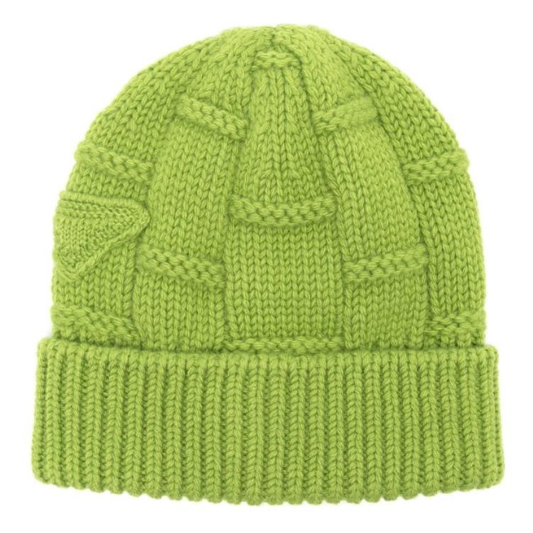 PRADA Cashmere Beanies Women's Green