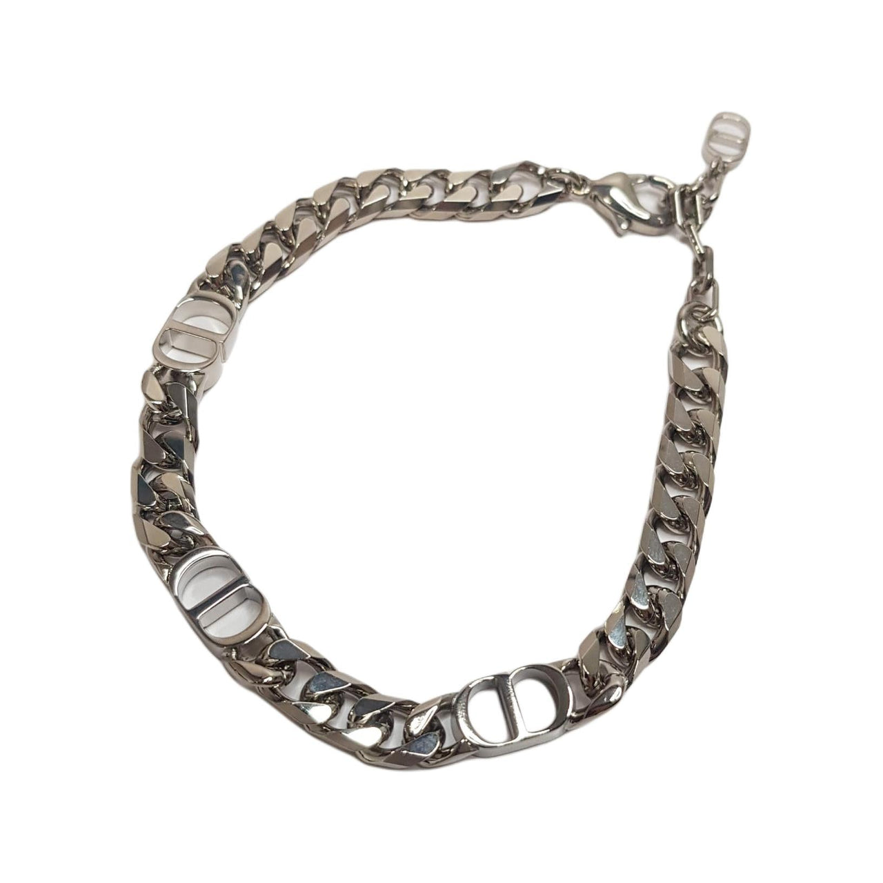 DIOR Brass Bracelets Men's Silver