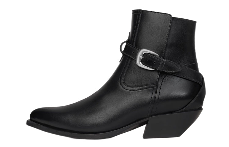 CELINE Ankle Boots Women's Black