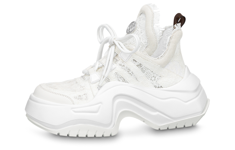 LOUIS VUITTON Archlight 2.0 Platform Sneakers 'White Lace' Women's