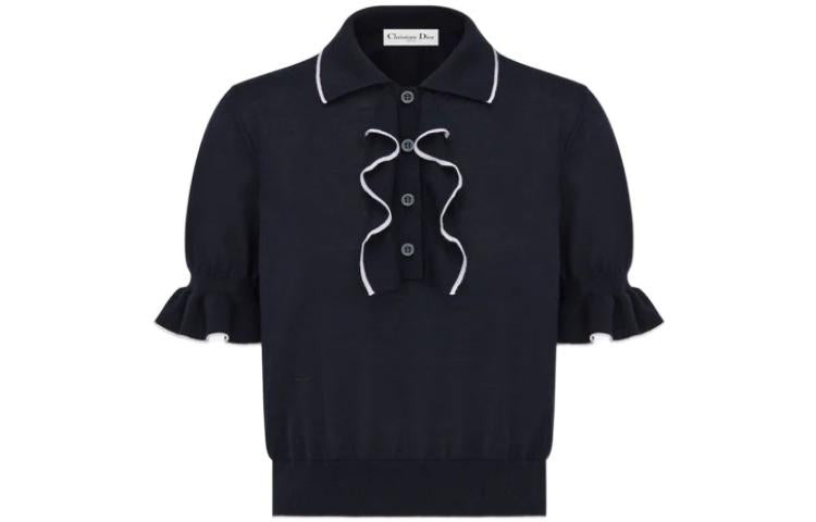 DIOR FW22 Cashmere Sweater Women's Blue