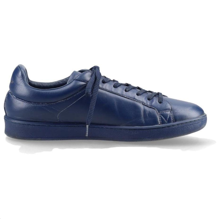 LOUIS VUITTON Low-Top Skateboard Shoes Men's Blue