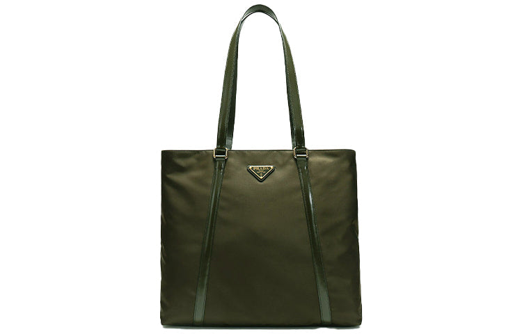 PRADA Fabric Portable Shopping Bag Shoulder Bag Women's Jasper