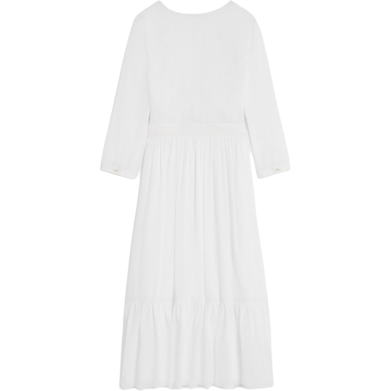 CELINE Maxi Dress In Cotton Twill