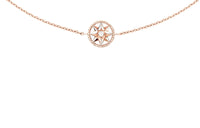 DIOR Rose Necklaces Women's Rose Gold