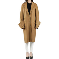 LOEWE Coats Women's Camel
